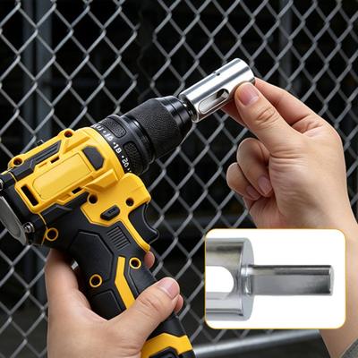 Elektrischer Bohrer Drahtverdrehwerkzeug, Schwerlast-Drahtverdreher für Bohrer mit 1/4" Sechskantschaft, Professionelles Drahtverdrehwerkzeug für Zäune, Bewehrungsstahlbinden,