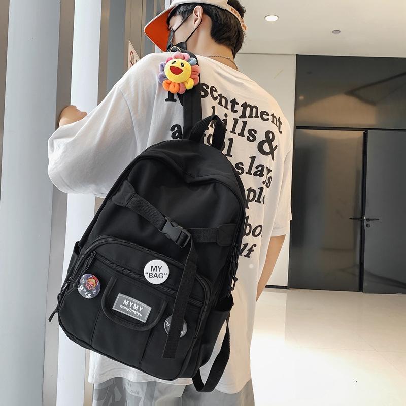 Schoolbag Japanese ins Cute Girl Campus School Bag Female, College Student Junior High School Backpack Casual Computer Backpack