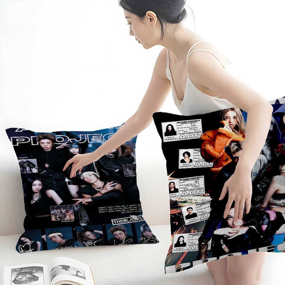 Singer A-Allday P-Project Cushion Cover Decorative Pillow Sofa Home Decor Case Pillow Cases