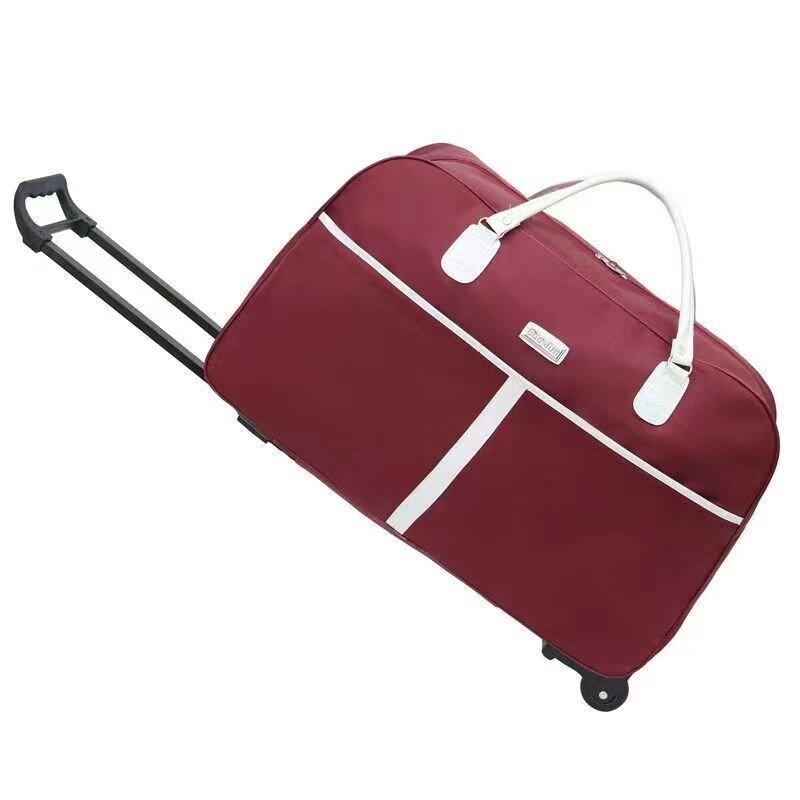 Women's Large Capacity Lightweight Trolley Travel Handbag