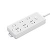 6-Outlet Power Strip with Master Switch CN Plug (adapter Included)