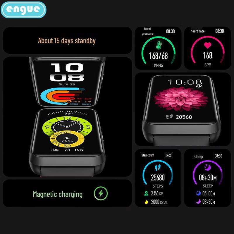 Engue EG-T1 1.57" Smart Health Tracker Watch (CN version)