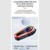 Q082X BT5.0 Wireless Motorcycle  Intercom Headset Noise Cancellation for 2 Riders Talk At The Same Time Within 1000M