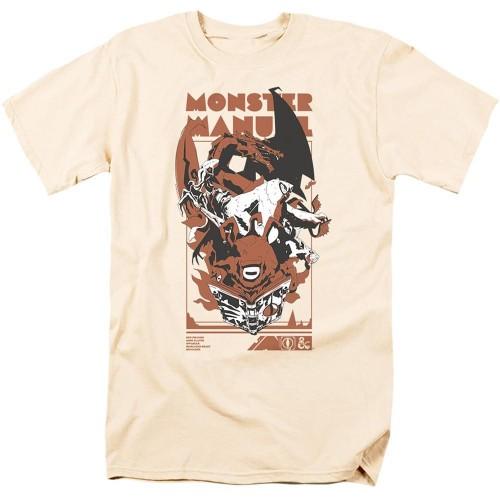 Dungeons & Dragons Mens Manual Trend Monster T-Shirt