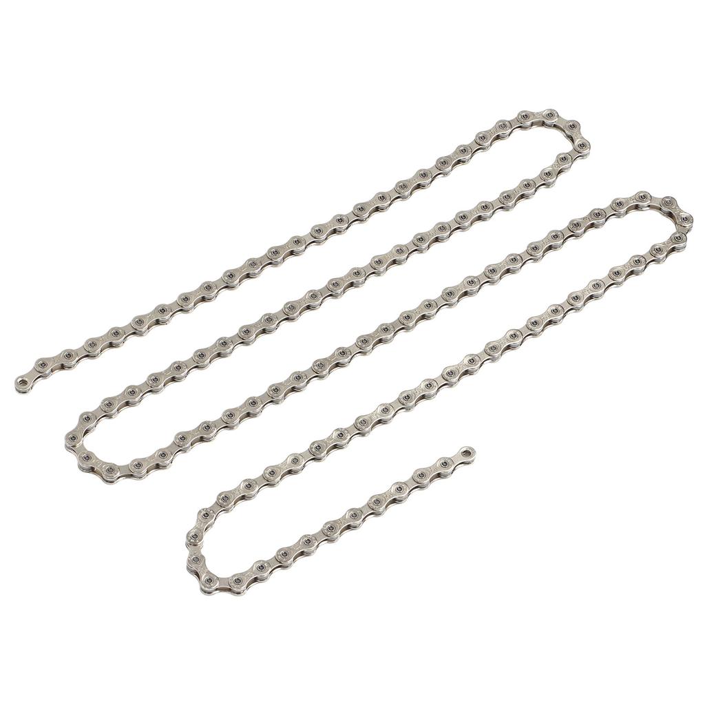 Bicycle Chain Stainless Steel 9s Variable Speed Chain with Articulating Buckle for Mountain Road