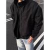Mens Loose Plus Size Cropped American Workwear Stand Collar Waterproof Jacket