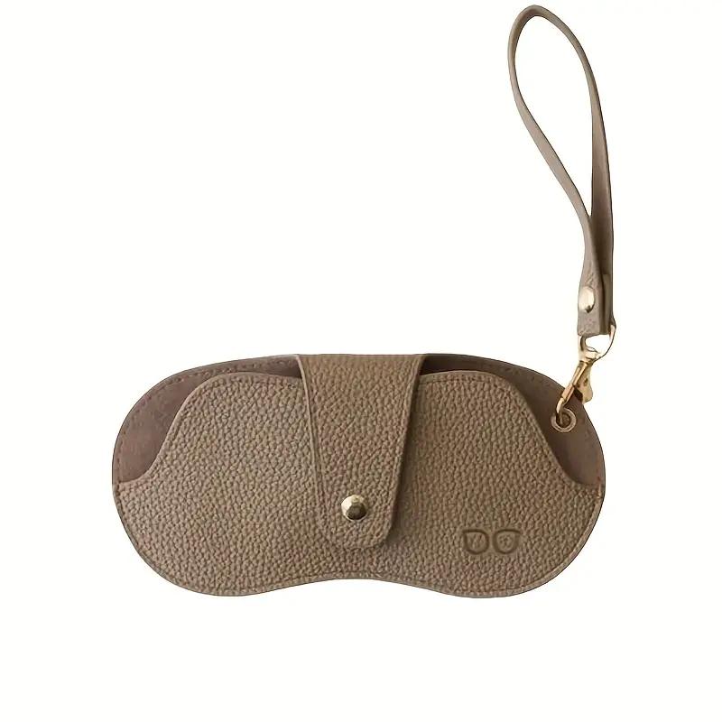 

Stylish Detachable Eyeglass Case | Lightweight & Durable | All-Season Protective Cover for Glasses | Trendy Accessory коричневый