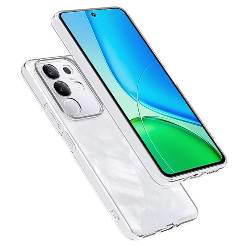 

For vivo Y29 4G Back Cover Ultra Thin Flexible TPU Clear Phone Case Type A