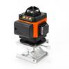 4D16 Green Laser Level 360° with Base, Wall Sticker Line Drawing, Sound & Light Alarm, Bluetooth Enabled