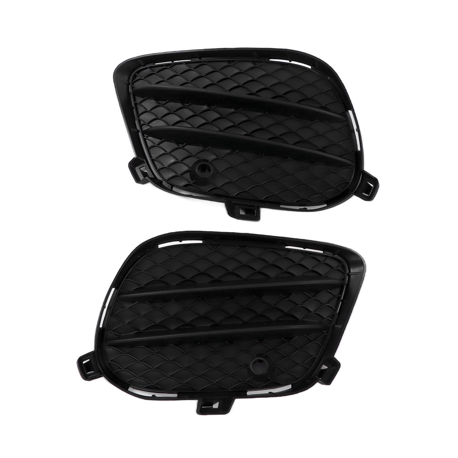 2 Stück Nebelscheinwerfer-Gitterabdeckung Links Rechts ABS Schwarz Ersatz für Mercedes Benz GLE W166 AMG 2015‑2019
