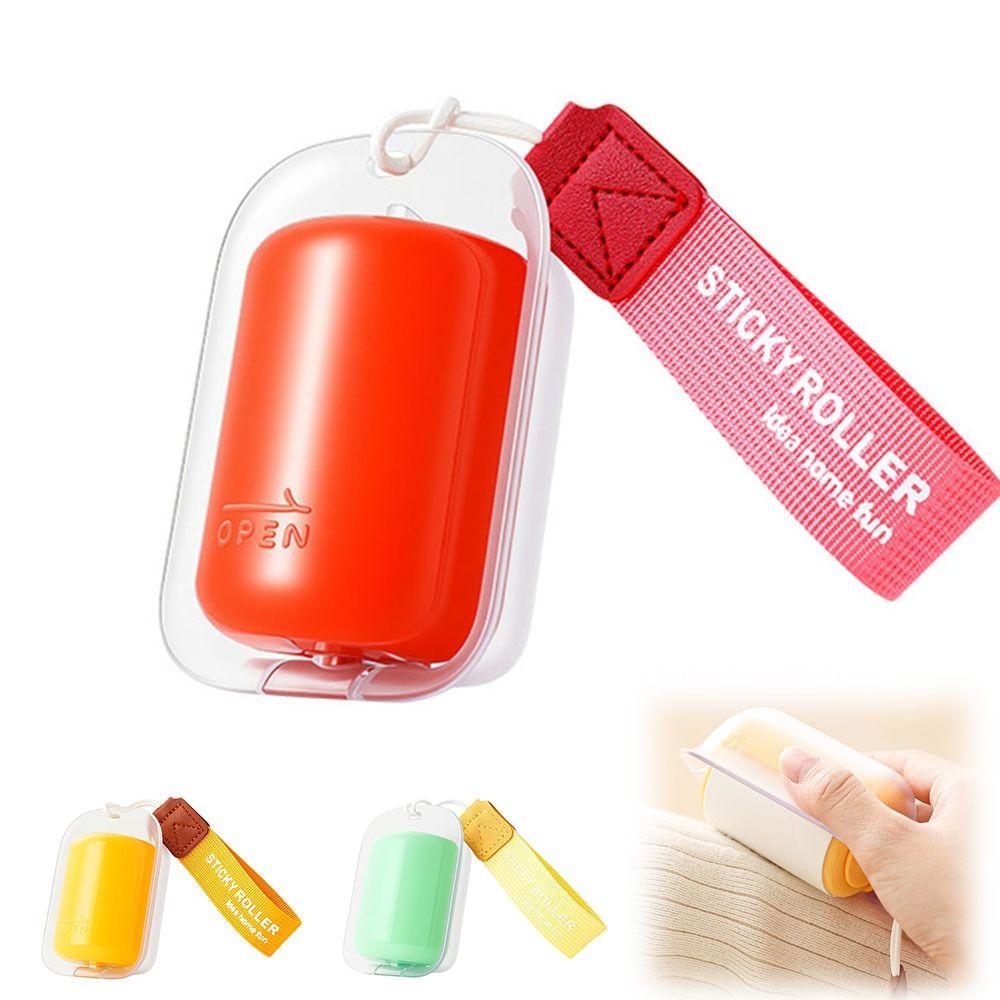 Reusable Tearable Roll Paper Sticky Roller Brush Strong Adhesiveness Dust Removal Pet Hair Remover Detachable Manual Lint Roller