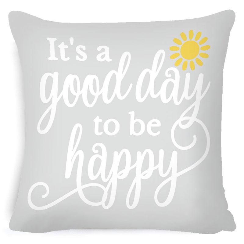 Pillow Cover Ins Style Daisy Summer Nordic Home Decoration Bedside Cushion Core Cover Linen