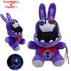 Cute Fnaf Series Midnight Bear Skeleton Purple Rabbit Plush Toy Animal Category