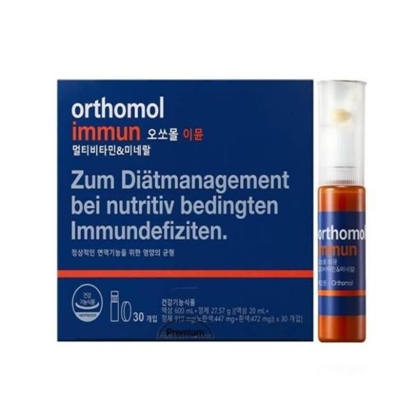 Dong-A Pharm Orthomol Immun Комплекс на 30 дней 30-day supply (liquid vials + tablets/capsules)