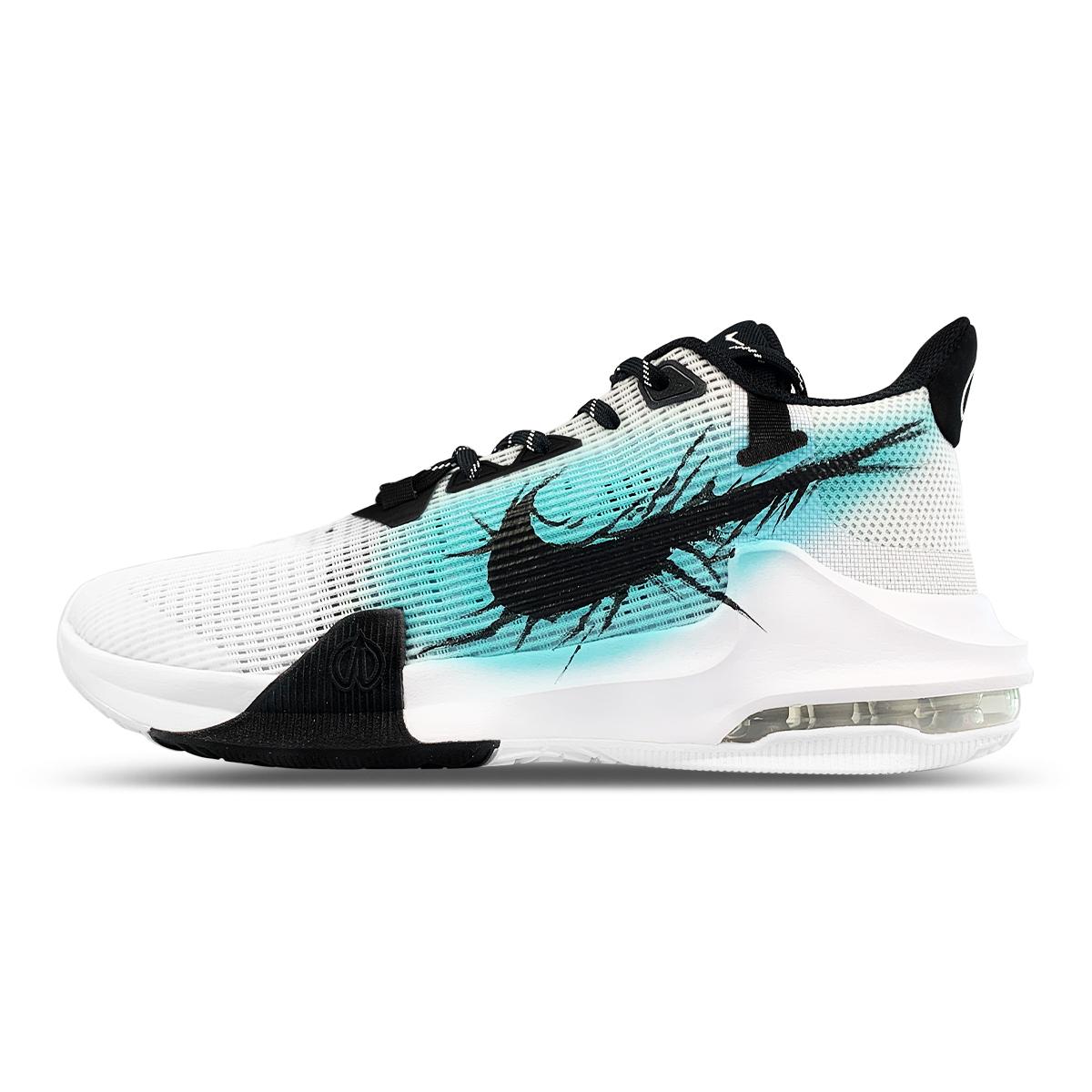 Nike Air Max Impact 3 Low top Basketball Shoes Men s Blue White DC3725-100(Team47-AM) 42.5