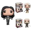 The Witcher 3 Wild Hunt Funko Pop Ciri Geralt Yennefer Mini Figure Doll Toy Kids With Box