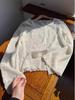 High-Quality Apricot Heavy Jacquard V-Neck Lace Top for Women, 2026 Spring/Summer, Chinese Embroidery, Loose Fit