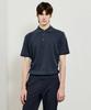 GLXY (GALAXY LIFESTYLE) Glxy [Galaxy Lifestyle][Sanmu Clothing] 6M Polo Neck Sweater Blue