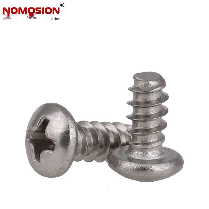 304 Stainless Steel Phillips Pan & Round Head Self-Tapping Screws ST2.2~ST4.8