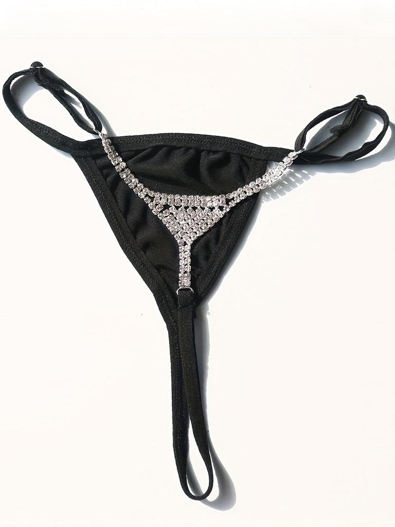 European And American Popular Body Chain Exaggerated Rhinestone Bikini Chest Chain Underwear Sexy Nightclub Wind Body Chain