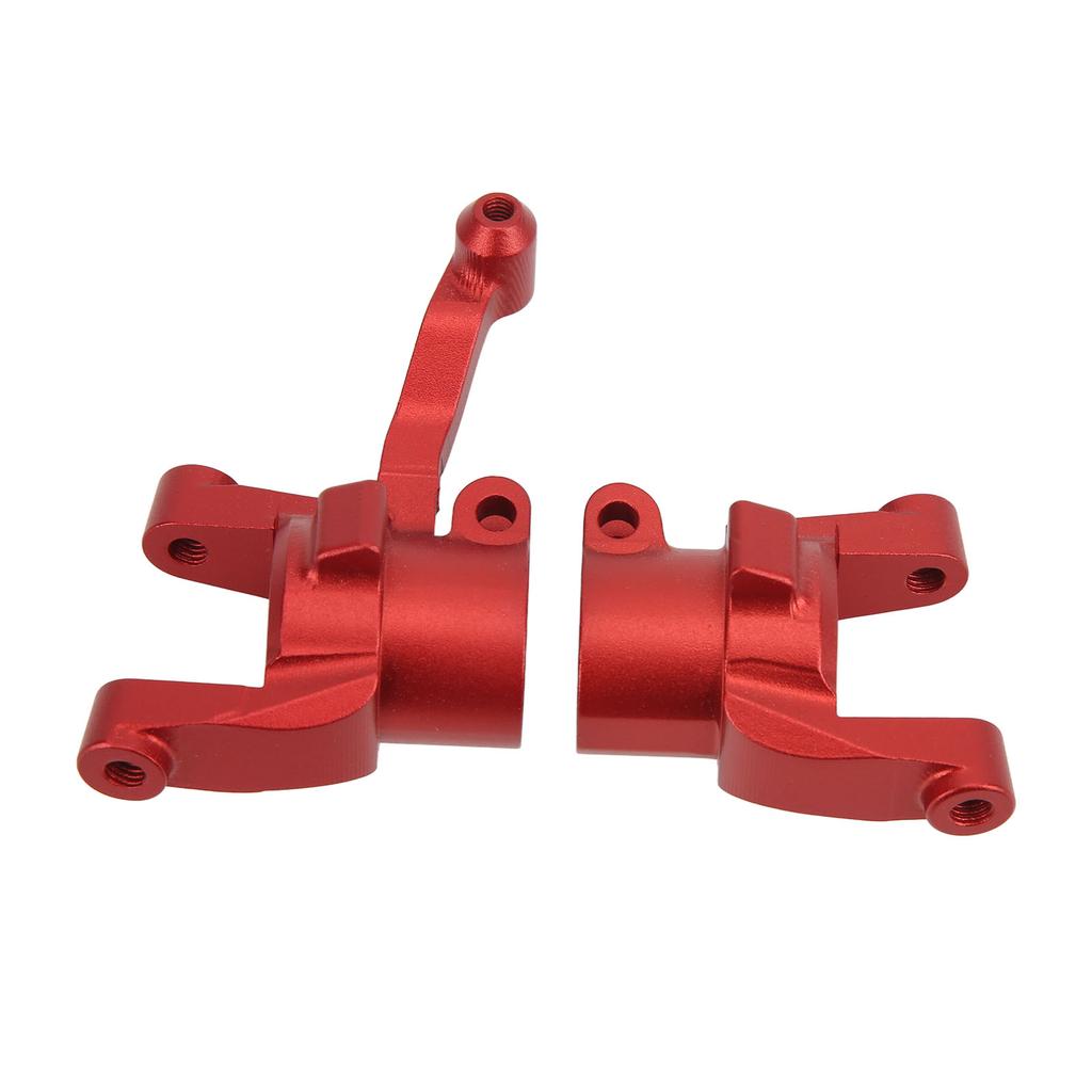 RC C Hub Carrier Aluminum Alloy C Hub Caster RC Car Upgrade Parts for Axial SCX6 1 6 RC Car Red
