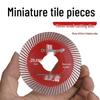 75mm Diamond Tile Saw Blade for Angle Grinders - Ideal for Ceramic Floor Tiles and Grout Cutting