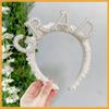 Accessories Handmade European American Party Headband Beaded Bridal Vintage Pearl Hair Bride Pearl Headband