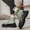 Winter Boots for Men lace up Comfort Men's casual Sneakers Shoes Autumn Outdoor Shoes Brands 2024 with fur Ankle Boots Shoes