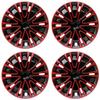 Universella Navkapslar för Bil 12-16 Tum Dekorativa Hjulskydd