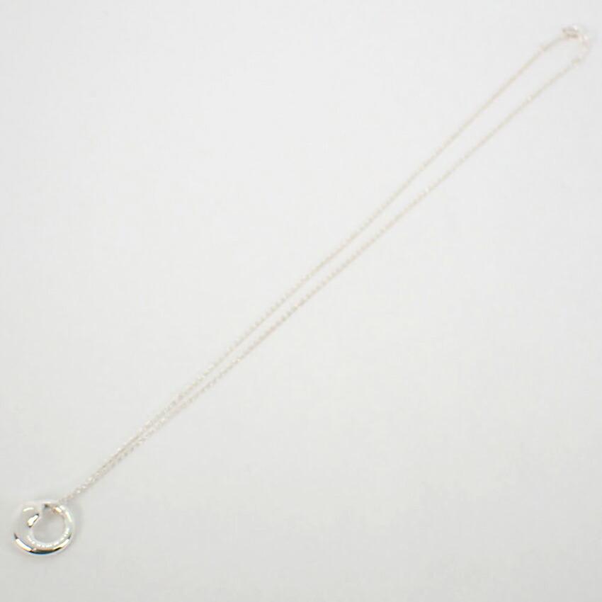[Used] TIFFANY/Tiffany 925 Eternal Circle Pendant/Necklace/j11-5