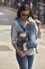 BabyBjörn Baby Carrier ONE Kai Air Slate Blue (0 Months and Up) - 1 Piece (x 1) - Genuine Japanese Product with Warranty.
