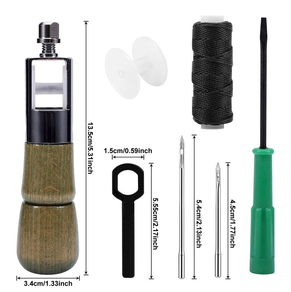 

DIY Sewing Awl Tools Kit Handmade Wrench Screw Driver