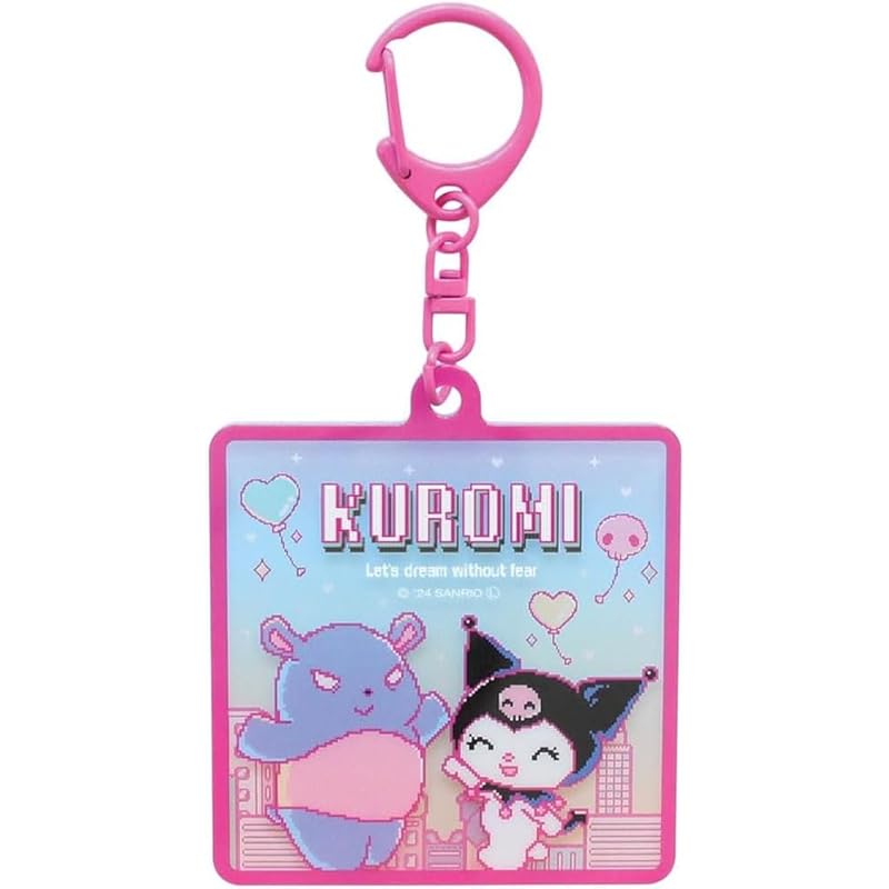 

Tease Factory Kuromi/layer acrylic key chain Kuromi & Baku SR-5546451KB