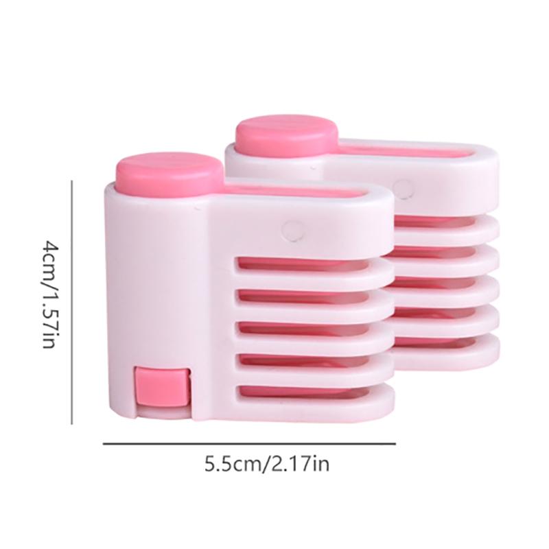 2 Pcs / Set 5 Layers Cut Bread Knife Splitter Toast Slicer Food-Grade Plastic Cake Bread Cutter Cake Bread Slicer Cutting Tools