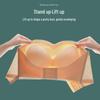 Plus Size Strapless Push-Up Front Buckle Wedding Lingerie Bra - Invisible, Non-Slip & Beautiful Back Design