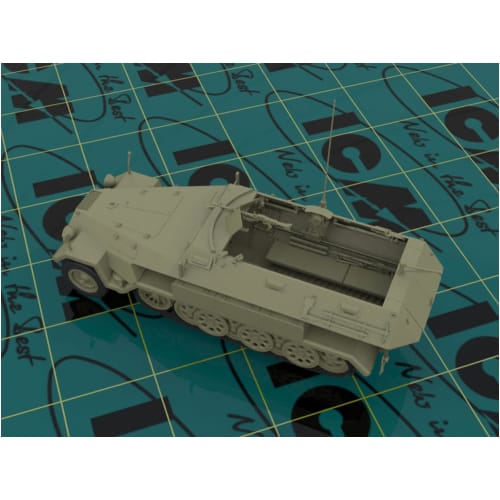 ICM 1/35 German Army Sd.Kfz.251/1 Ausf.A Armored Personnel Carrier Plastic Model 35101