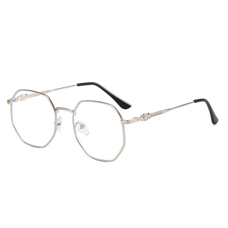 

Anti-Blue Flat Glasses, Versatile Male And Female Students, Myopia Finished Glasses