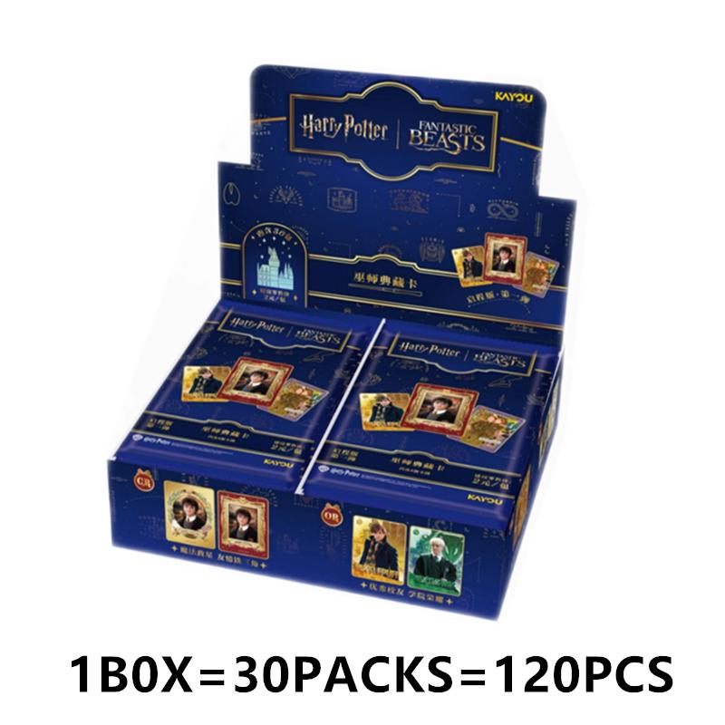 New Authentic New Harry Potter Wizarding Collector's Cards Starting Edition Anime Movie Merchandise and Holiday Gifts