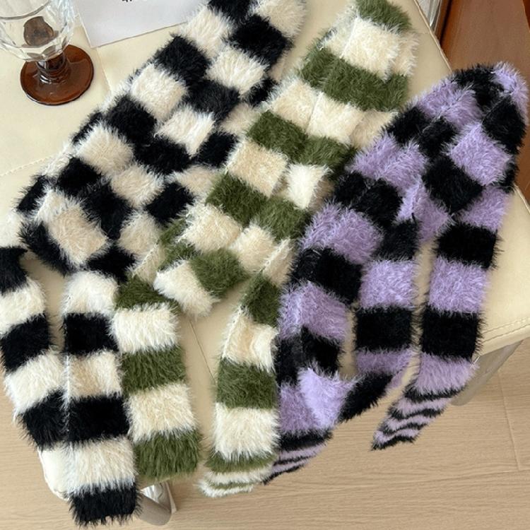 170cm Modern Scarf for Women Lady Girls Fashionable Striped Pattern Neckerchief Long Muffler Decor Offering Easy Pairing