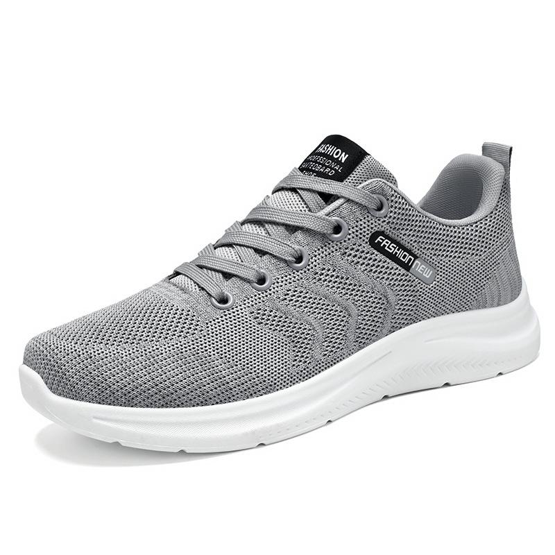 Shoes Men's Shoes New Breathable Mesh Shoes Soft Sole Comfortable Casual Single Shoes Simple Versatile Dad Shoes Sports Shoes