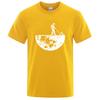 2026 Unisex Tshirt High Quality100 Funny Cotton Lunar Cleaner Printing Casual Cool Loose Oneck Male For Unisextshirt Hip Hop Tees