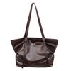 Leather Tote Bag with Adjustable Straps Large Capacity Everyday Fashion Shoulder Bag
