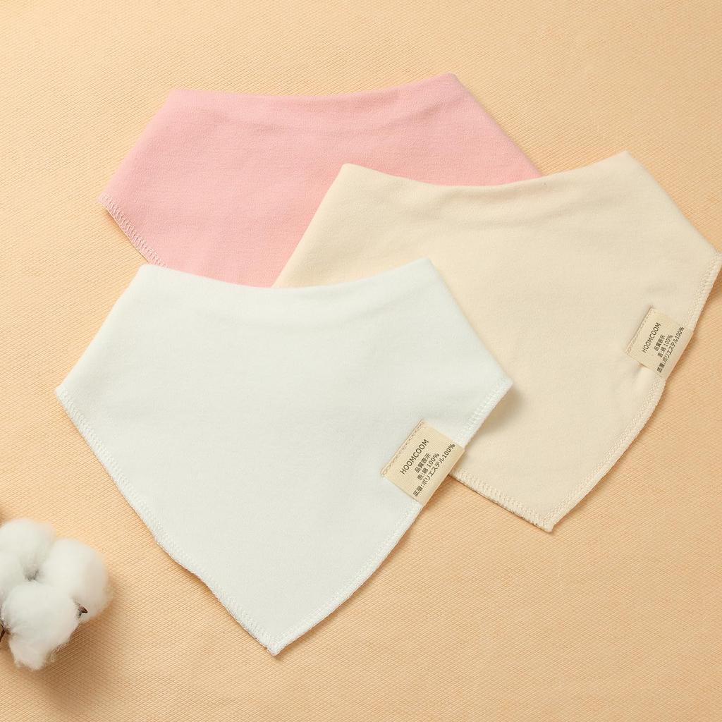 Baby Triangle Bandana Meal Adjustable Set of 6 [HOOMCOOM] Bibs, Bibs, Fleece, Bibs, Cotton, Soft, Size, Spring, Summer, Autumn, Winter,