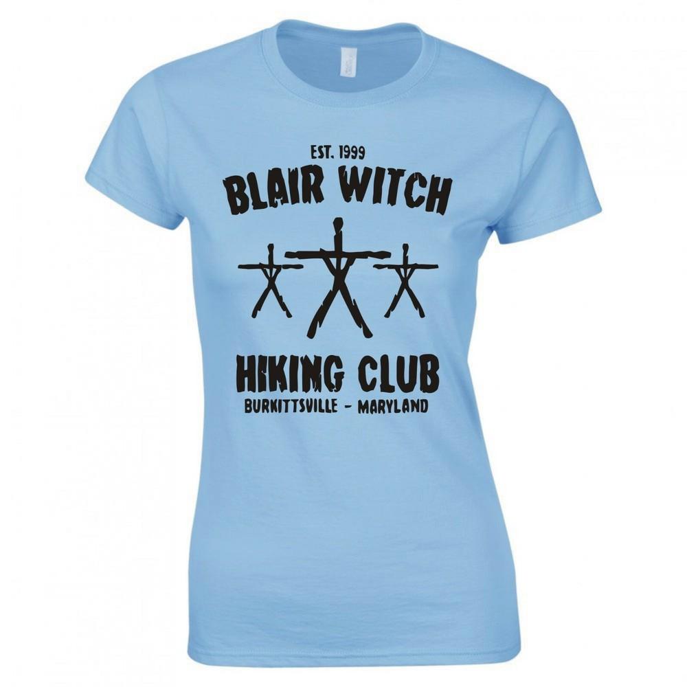 Inspired By The Blair Witch Project Hiking Club Skinny Fit Tshirt S