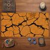 Rissige Aride Ödnis TCG Spielmatte Mauspade Spielmatte 24"X14" MTG TCG Schreibtischmatte für Arbeit Spiel PC Laptop Teppich Teppich MousePad