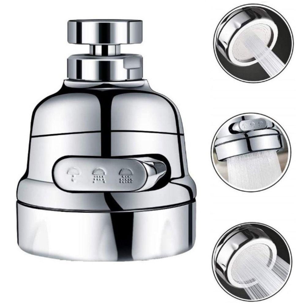 

2/3/4-Mode Kitchen Faucet Nozzle Water Saving Splash Proof Faucet Flexible Faucet Sprayer Head 3 mode