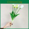 Artificial Tulipa Gesneriana Wedding Decor With Soft Silicone For Home And Photography Backdrops