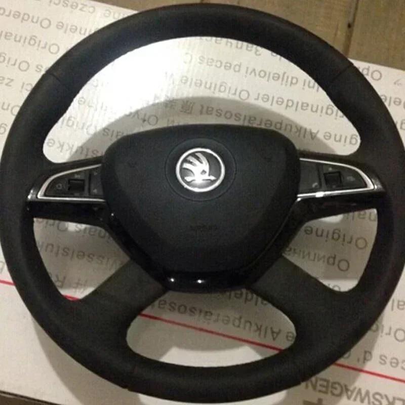 2025 Nový 42mm Interiér vozu pro SKODA Kodiaq Yeti Rapid Spaceback Fabia 1 2 Karoq Octavia A5 RS Superb Znak na volantu Stic