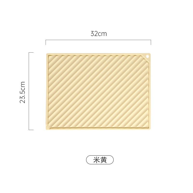 

Heat insulation pad Drain pad Silicone Nordic oil-proof waterproof mat Bowl mat Household dining table mat