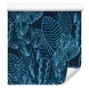 Tropical Leaves Wallpaper In Dark Colors for Living Room and Bedroom 50x1000